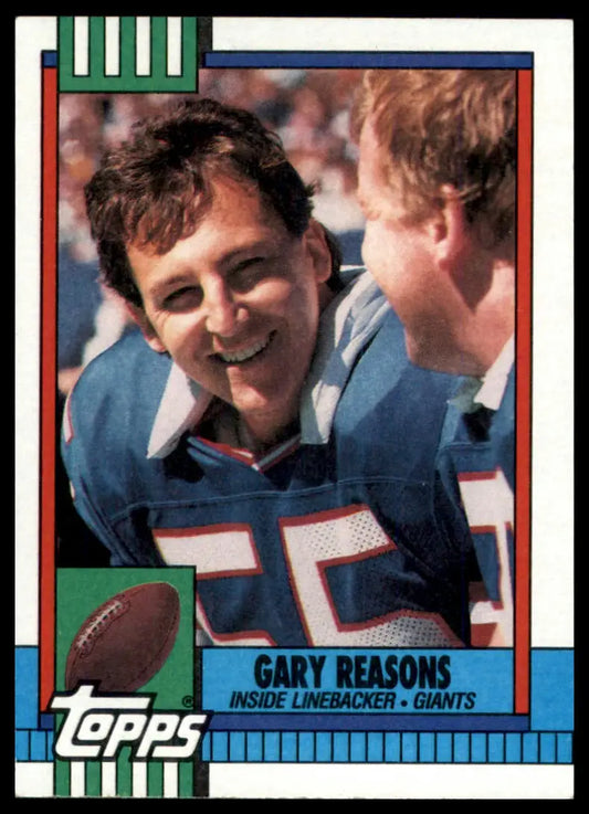 Topps Gary Reasons 62 New York Giants LP - Football Card Single