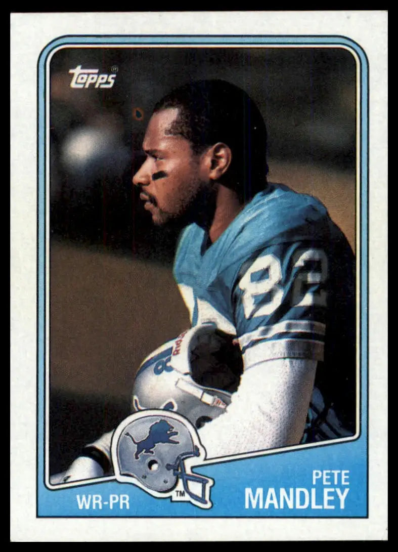 Topps Pete Mandley 376 Detroit Lions LP - Football Card Single
