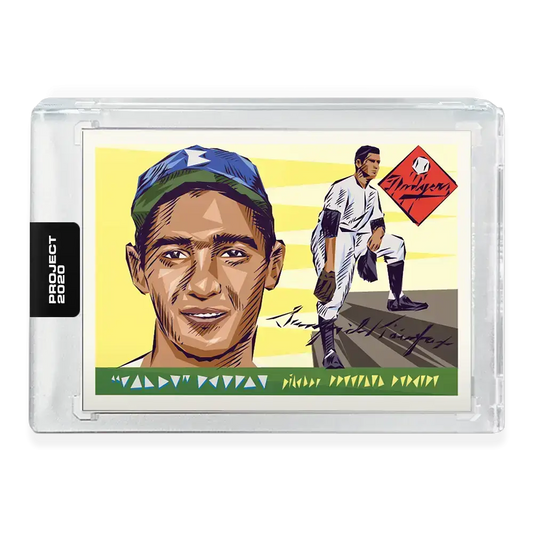 Topps PROJECT 2020 Card #89 - 1955 Sandy Koufax by Naturel - Baseball Card Single