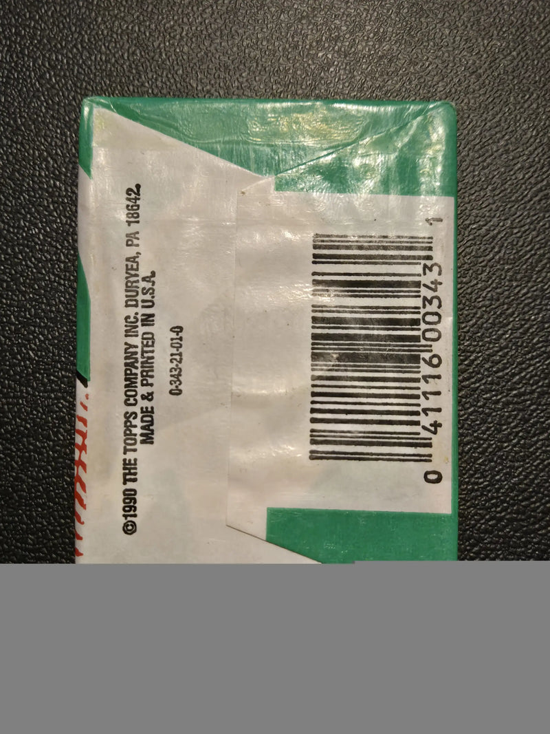 Topps Traded 1990 1991 Baseball Cards Lot 8 Sealed Wax Packs 7 Card Packs - Baseball Card Box