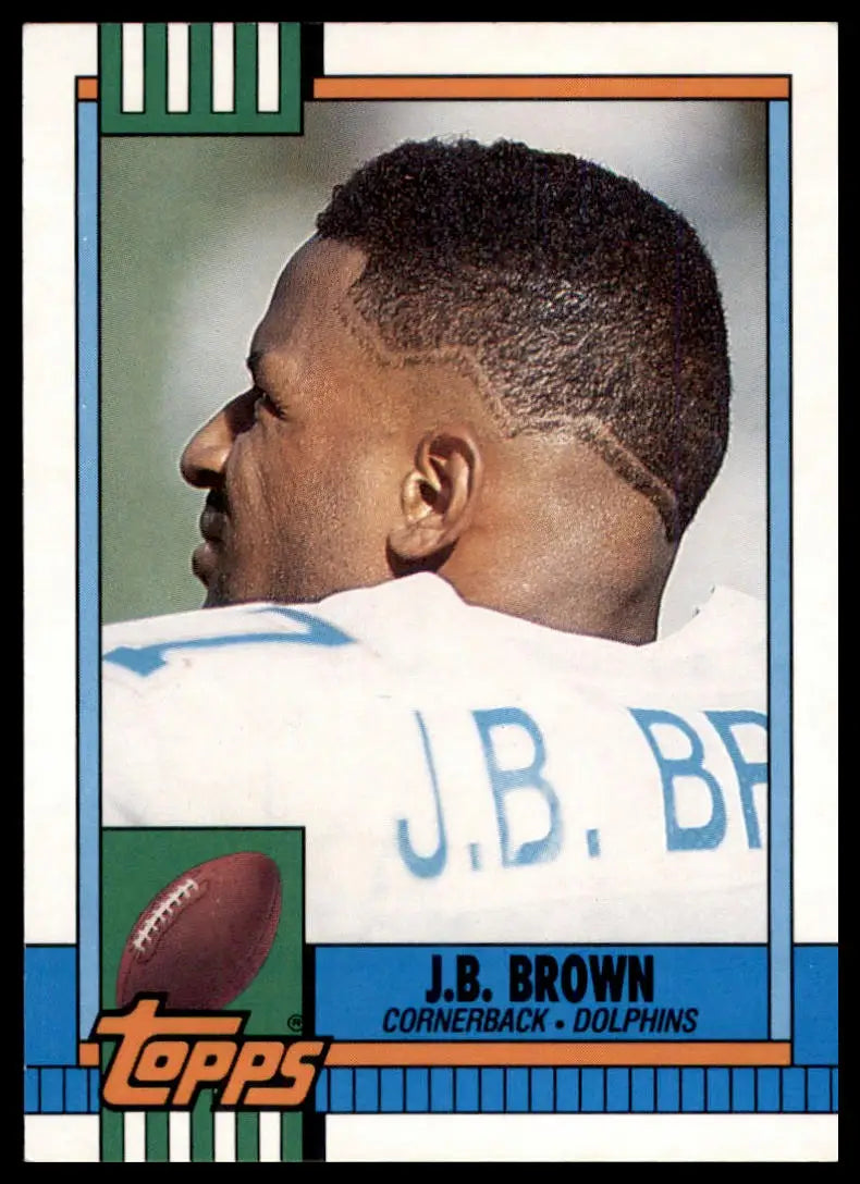 Topps Traded J.B. Brown 81T Miami Dolphins LP - Football Card Single