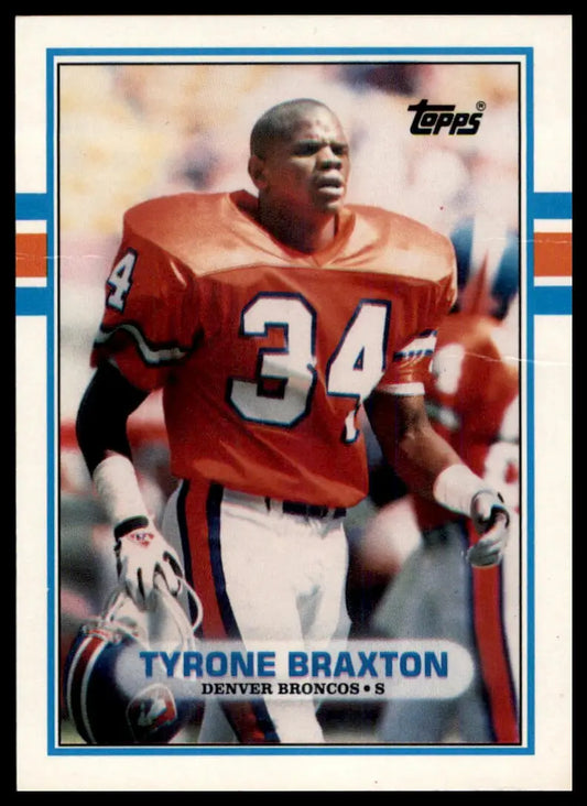 Topps Traded Tyrone Braxton 82T Denver Broncos HP - Football Card Single