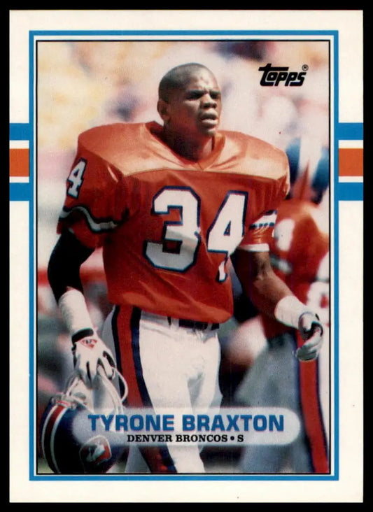 Topps Traded Tyrone Braxton 82T Denver Broncos LP - Football Card Single