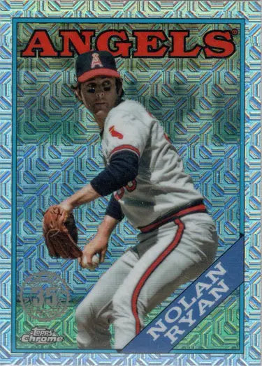 Topps Update Baseball 2023 Chrome Silver Card T88CU-97 Nolan Ryan - Baseball Card Single