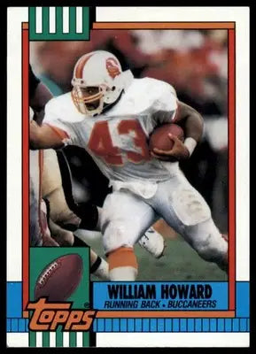 Topps William Howard 414 Tampa Bay Buccaneers