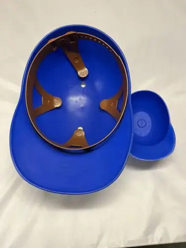 Blue plastic baseball helmet for Toronto Blue Jays MLB Media Guides 1987 1990 1992