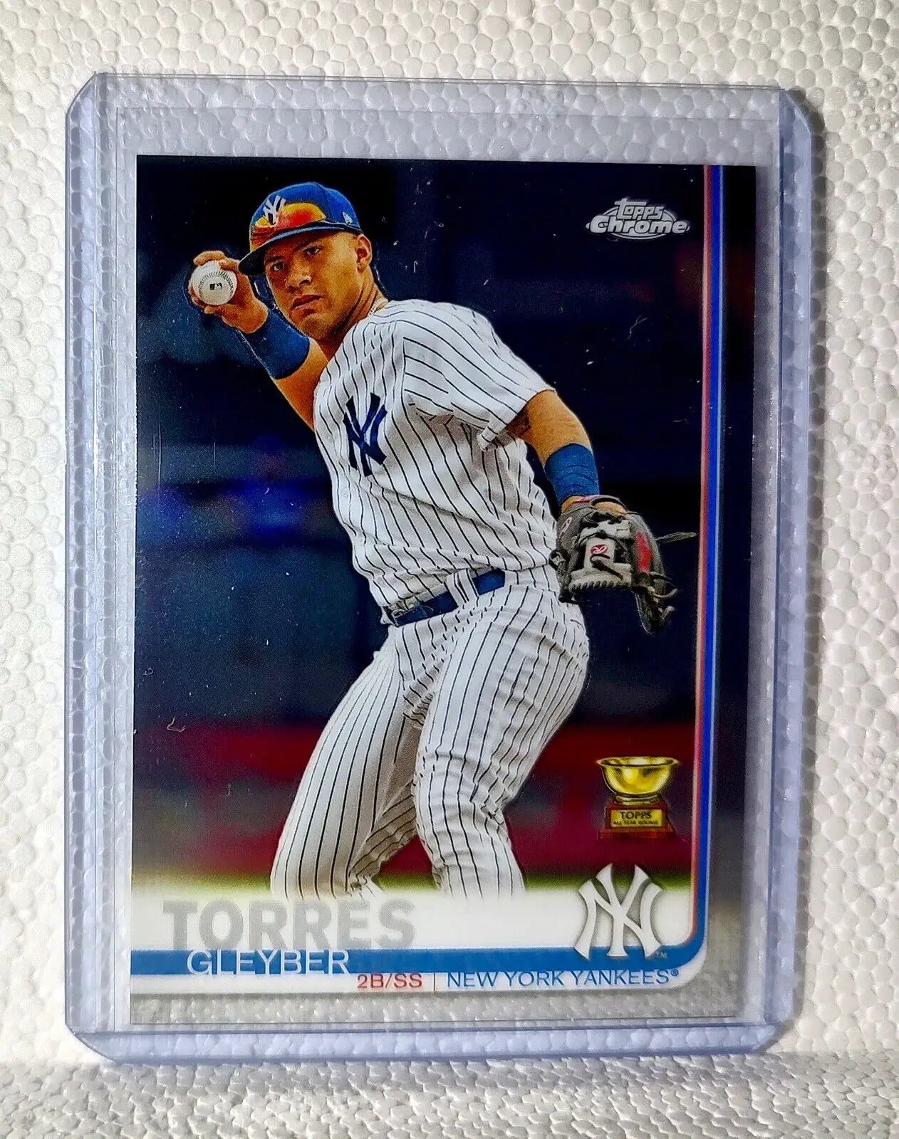 Torre Gleyber 2019 Topps MLB #86 Chrome Baseball Card New York Yankees - Baseball Card Single