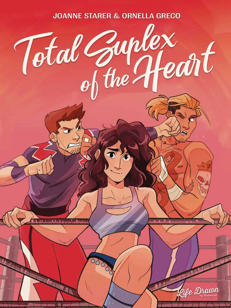 Comic book cover of Total Suplex of the Heart featuring wrestling-themed artwork