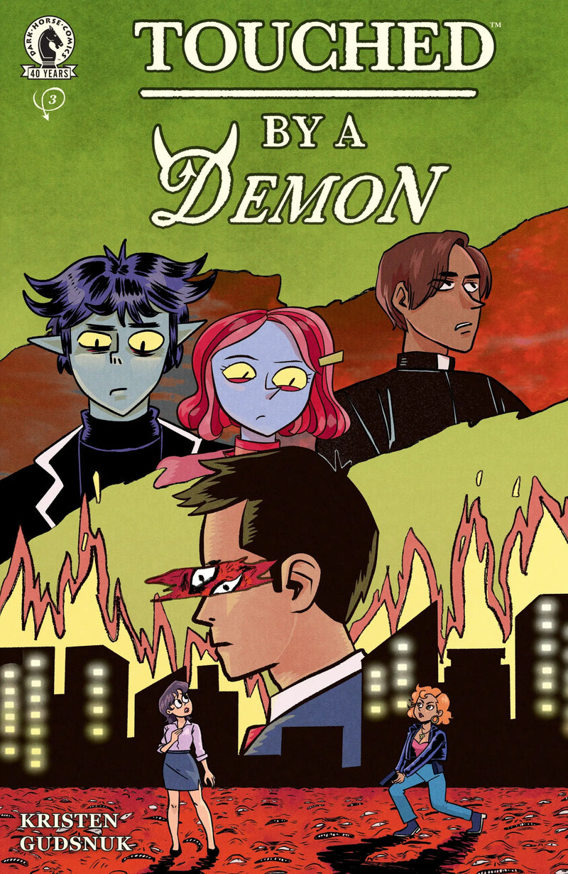 Touched By A Demon #3 (Cover A) (Kristen Gudsnuk) - Back Issues