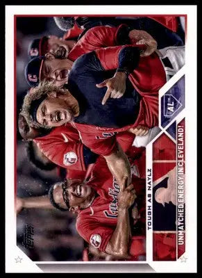 Tough as Naylz 2023 Topps #310 Cleveland Guardians - Baseball Card Single