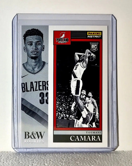 Toumani Camara 2023-24 Panini NBA #11 Black and White Rookies Card 1/326 - Basketball Card Single
