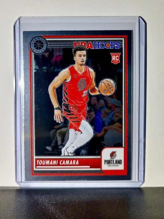 Toumani Camara 2023-24 Panini Premium Stock NBA Hoops #10 Rookie Trail Blazers - Basketball Card Single