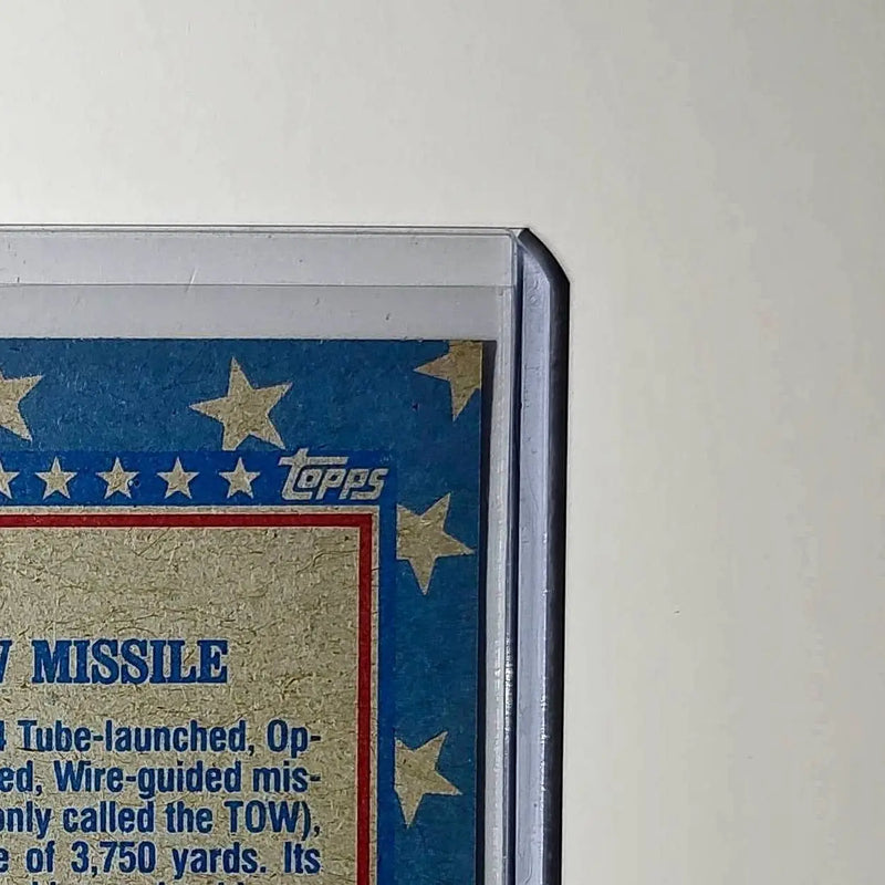 TOW Missile 1991 Topps Desert Storm #98 Card