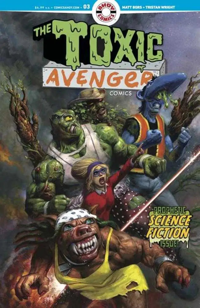Toxic Avenger Comics #3 Cover A Fred Harper (Mature) - Comic Book