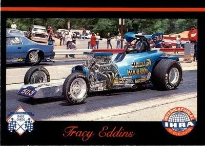 Tracy Eddins - 1989 Checkered Flag IHRA - #86 - Racing - Racing Card Single