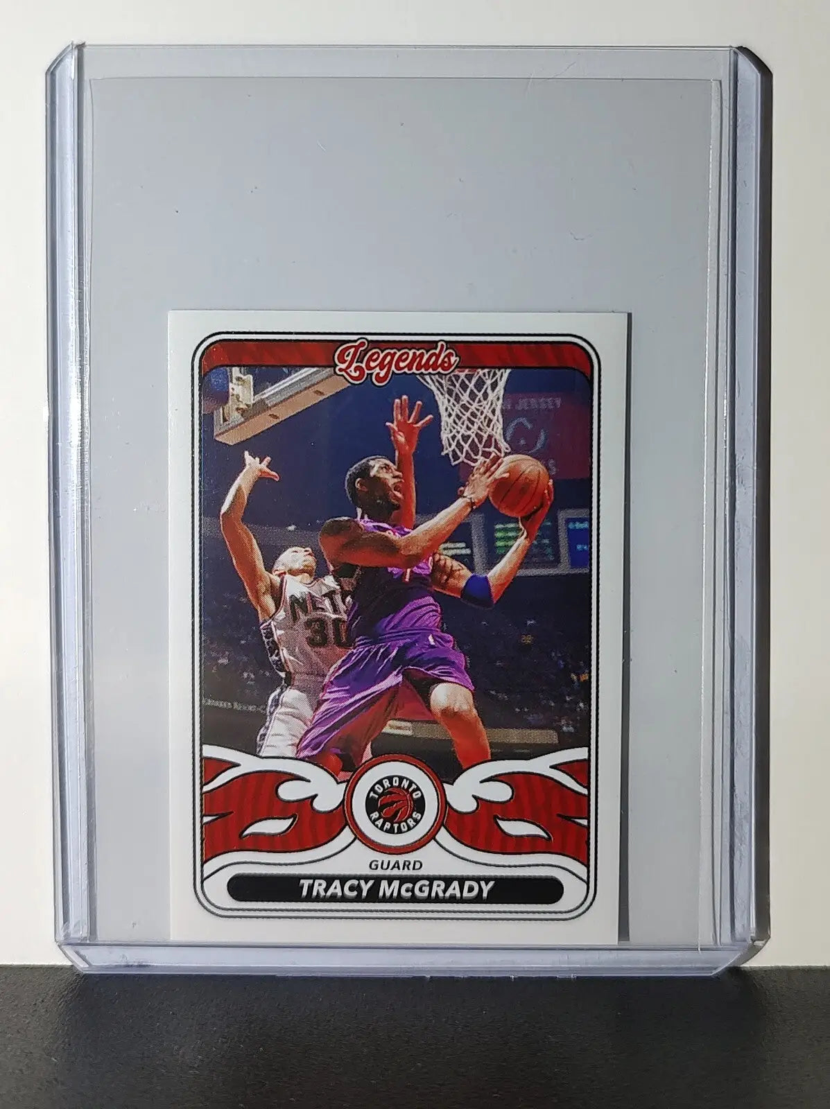 Tracy McGrady Legends 2024-25 Panini NBA #499 Sticker Card Toronto Raptors - Basketball Card Single
