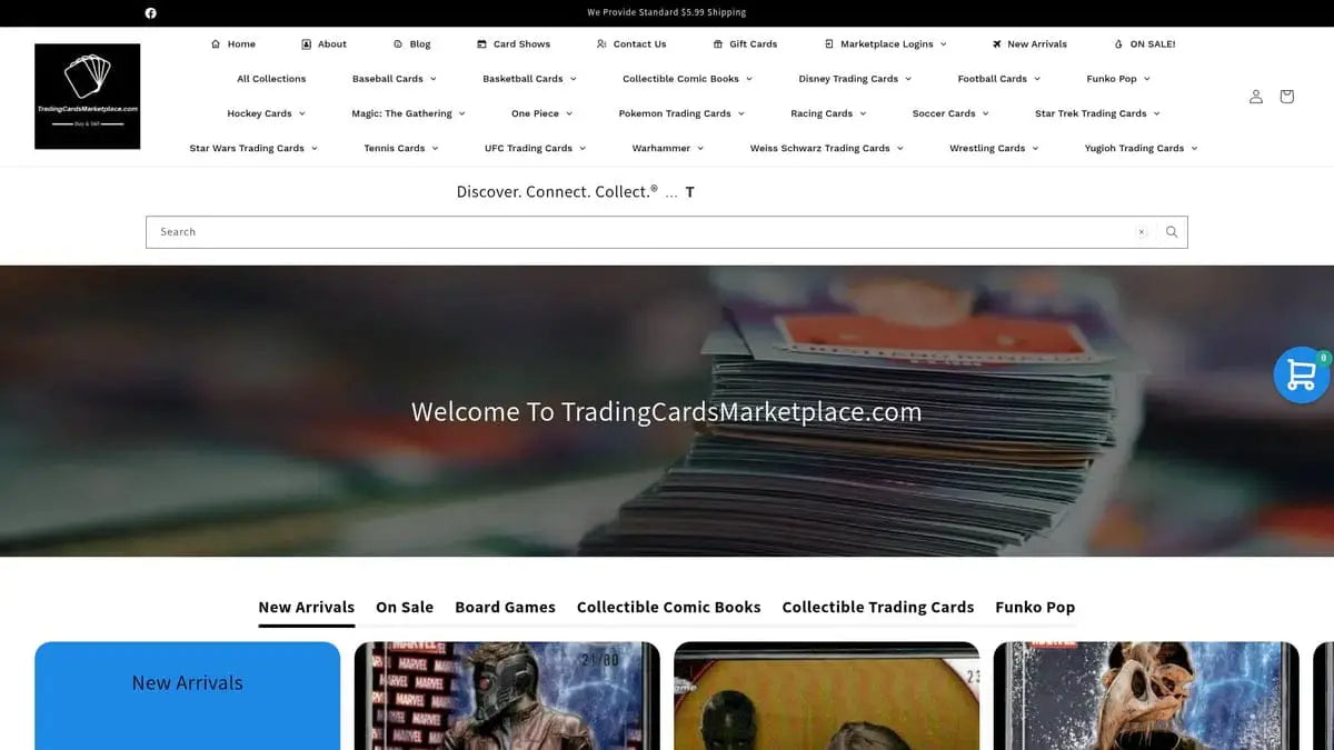 Welcome to tradingcardsmarketplace.com baseball hobby box store