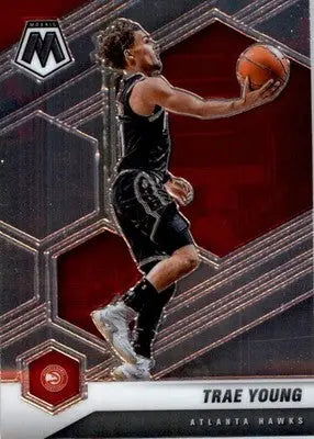 Trae Young - 2020-21 Panini Mosaic - #18 - Basketball - Basketball Card Single