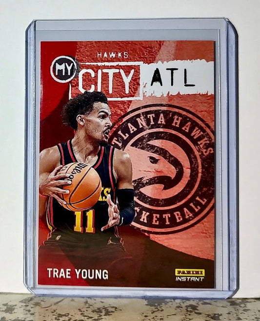Trae Young 2023-24 Panini NBA #13 MyCity Basketball Card Atlanta Hawks 1/543 - Basketball Card Single