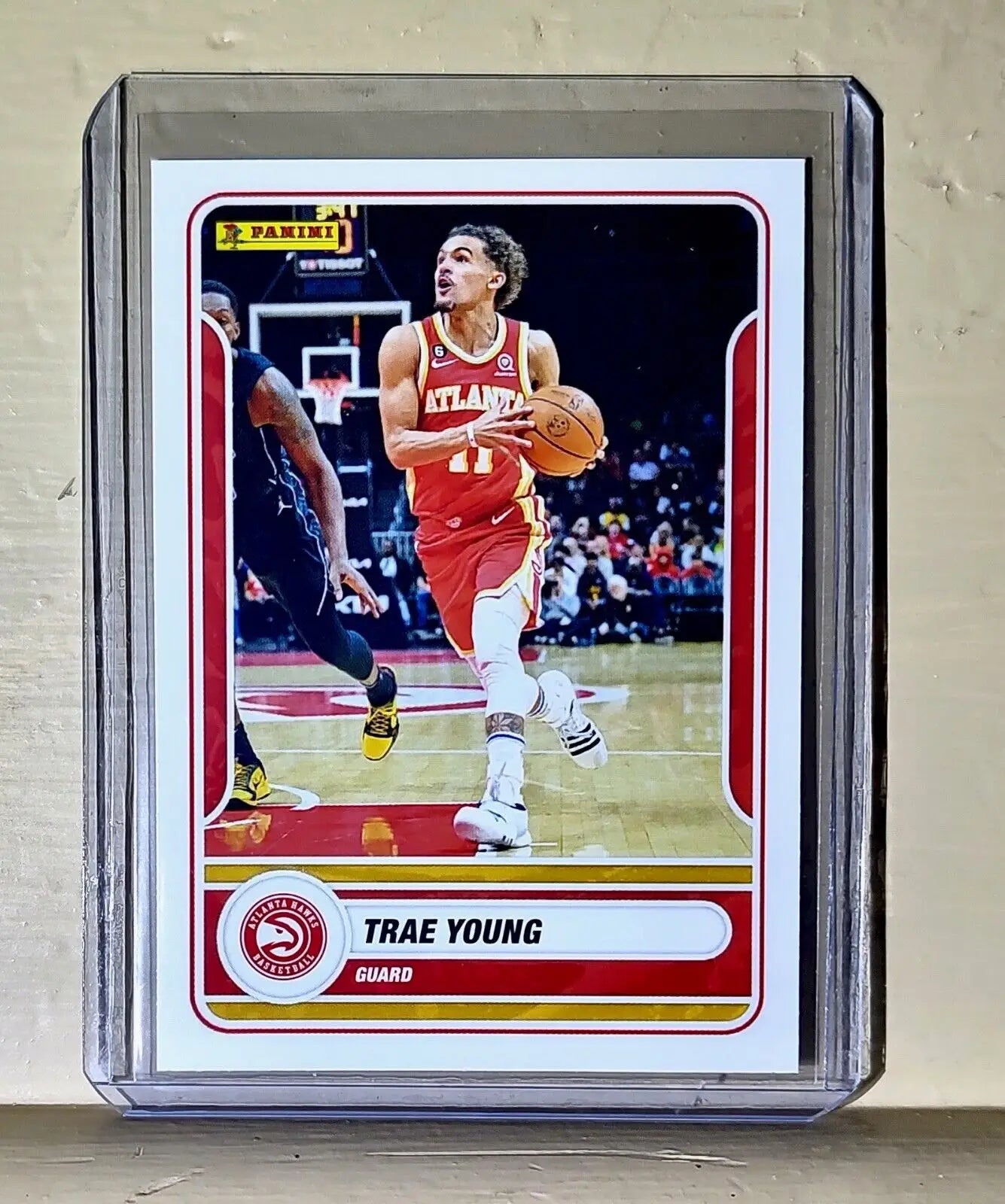Trae Young 2023-24 Panini NBA Basketball #21 Card Atlanta Hawks - Basketball Card Single