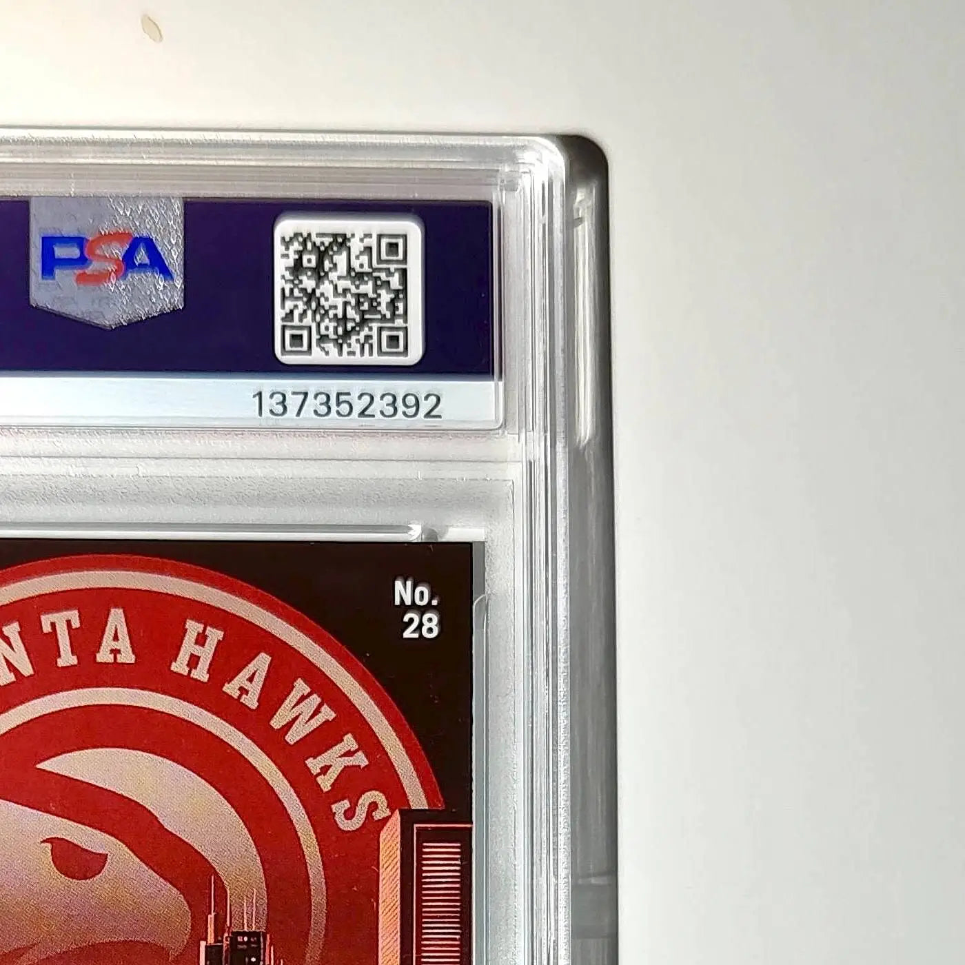Trae Young 2023 Panini Hoops Premium City Edition #28 Disco Prizm PSA 10 Gem - Basketball Card Single