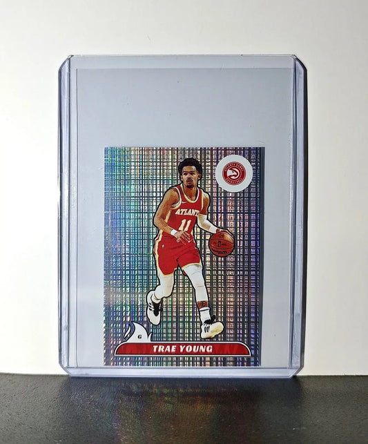 Trae Young 2024-25 Panini NBA #110 Sticker Card Atlanta Hawks - Basketball Card Single