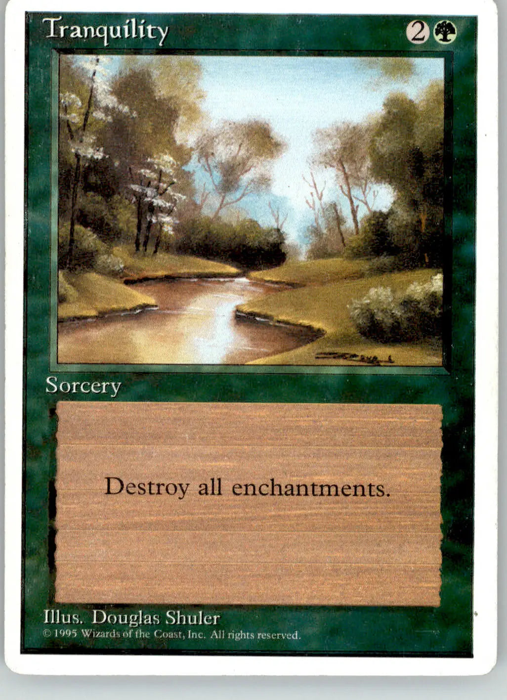 Tranquility - Fourth Edition ALTERNATE - MP Magic: The Gathering