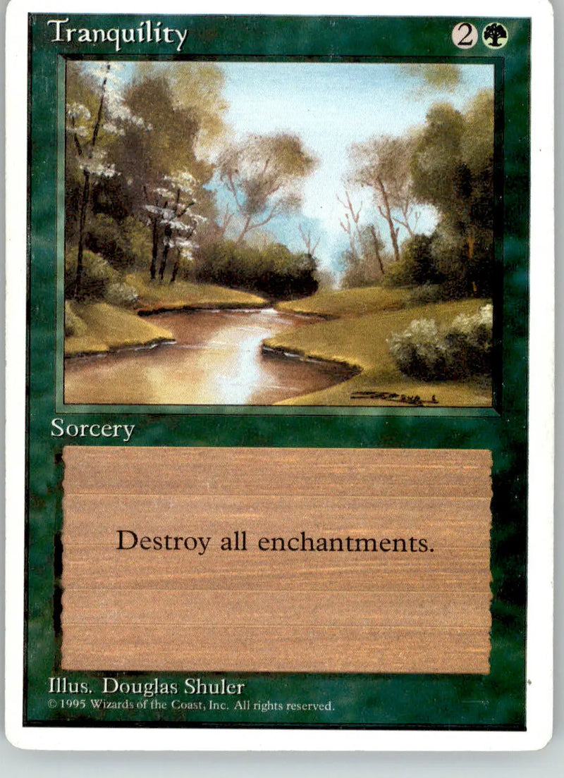 Tranquility - Fourth Edition ALTERNATE - MP Magic: The Gathering