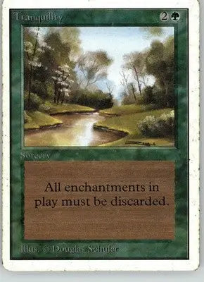 Tranquility - Unlimited Edition - HP Magic: The Gathering - Magic Card Single