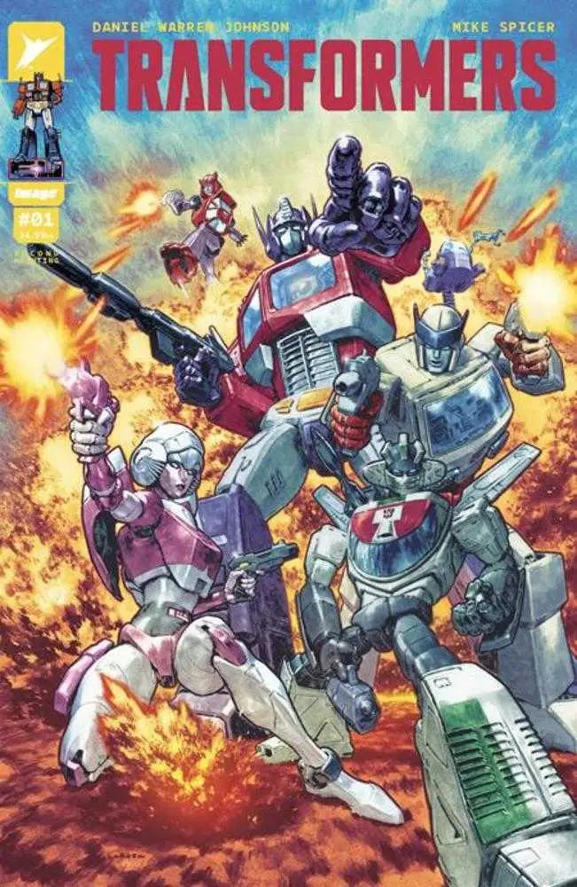 Transformers #1 Cover C Lewis Larosa Variant 2nd Print - Comic Book