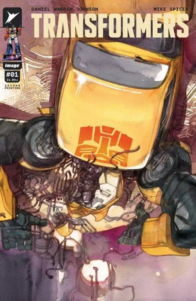 Transformers #1 Cover E Greg Tocchini Variant 2nd Print - Comic Book