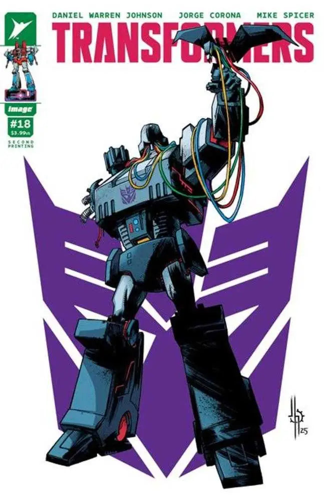 Transformers comic book featuring Megatron on Jason Howard Decepticon Cover A
