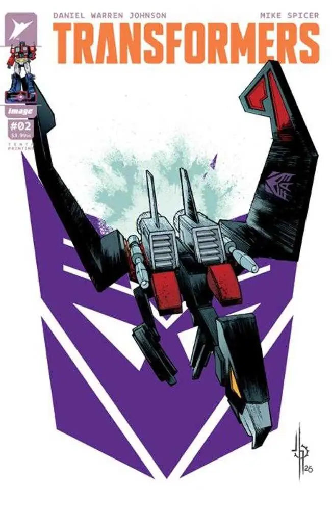 Transformers #2 10 Th Printing Cover D Jason Howard Variant - Comic Book
