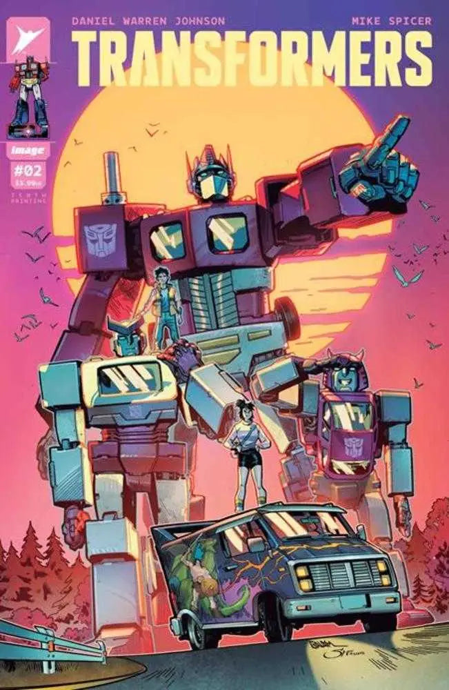 Transformers #2 10 Th Printing Cover F Enid Balam & Fernando Sifuentes Variant - Comic Book