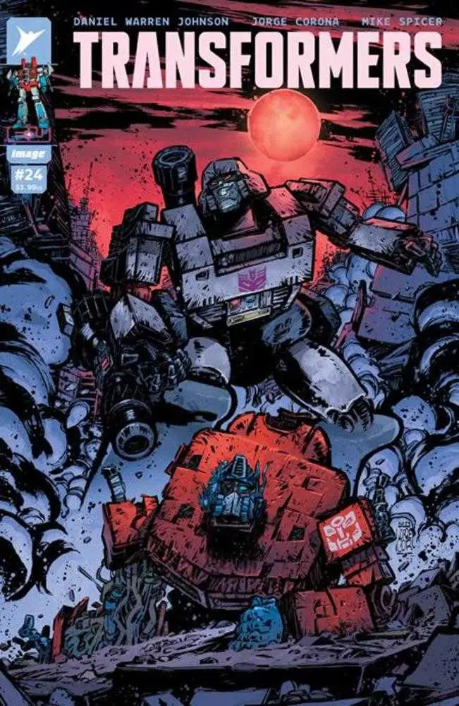 Transformers #24 Cover B Jorge Corona & Mike Spicer Variant - Comic Book