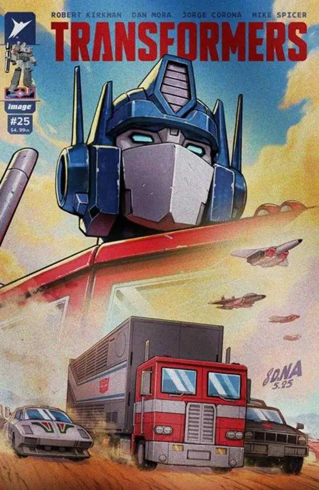 Transformers #25 Cover I David Nakayama Foil Variant - Comic Book