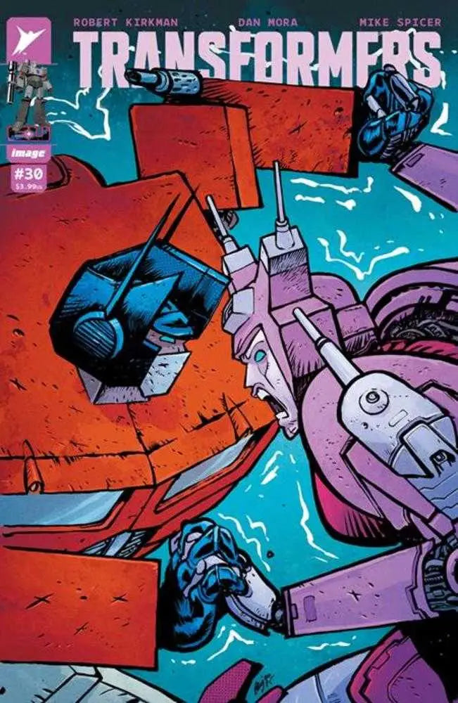 Transformers #30 Cover B Daniel Warren Johnson & Mike Spicer Variant - Comic Book