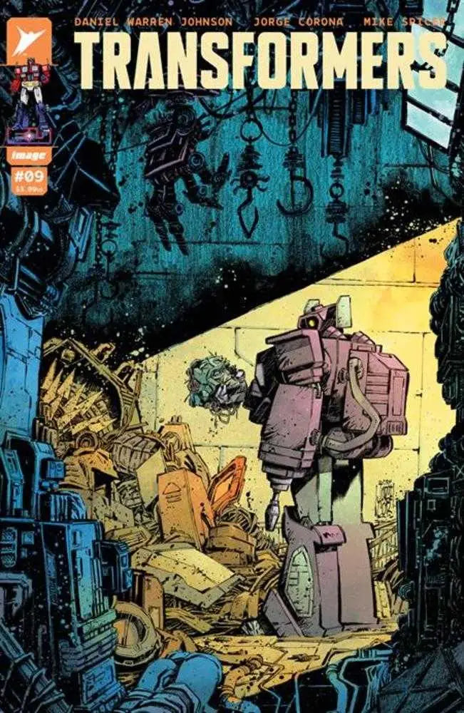 Transformers #9 Cover B Jorge Corona & Mike Spicer Variant - Back Issues