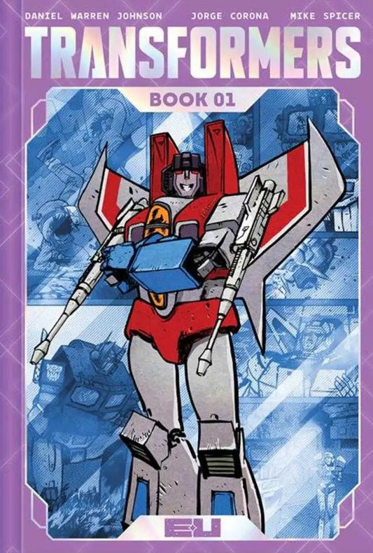 Transformers comic book cover by Daniel Warren Johnson, direct market exclusive edition