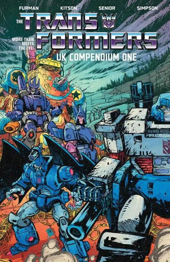 Transformers Uk Compendium TPB Book 01 Jorge Corona & Mike Spicer Cover - Graphic Novels