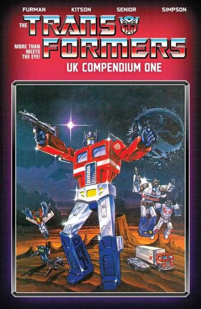 Transformers Uk Compendium TPB Direct Market Exclusive Book 01 John Higgins Cover - Graphic Novels