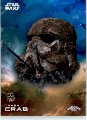 Trash Crab - 2025 Topps Chrome Sapphire Edition Star Wars - #100 - Non_sport - Star Wars Card Single