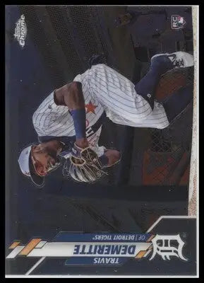 Travis Demeritte Rookie 2020 Topps Chrome #26 Detroit Tigers - Baseball Card Single
