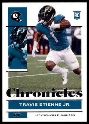 Travis Etienne Jr. Rookie 2021 Panini Chronicles #50 Jacksonville Jaguars - Football Card Single
