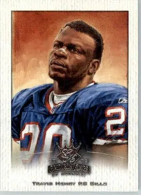 Travis Henry - 2002 Donruss Gridiron Kings - #8 - Football - Football Card Single