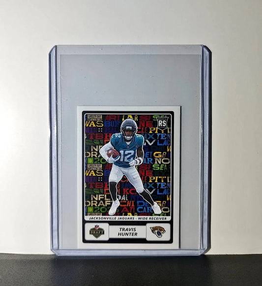 Travis Hunter Rookie 2025 Panini NFL #551 Draft Sticker Jaguars - Football Card Single