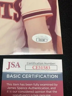 Travis Jackson Signed JSA Certified 8X10 Autographed Photo Vintage Auto - Sports Memorabilia