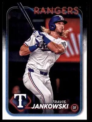 Travis Jankowski 2024 Topps Update #US190 Texas Rangers