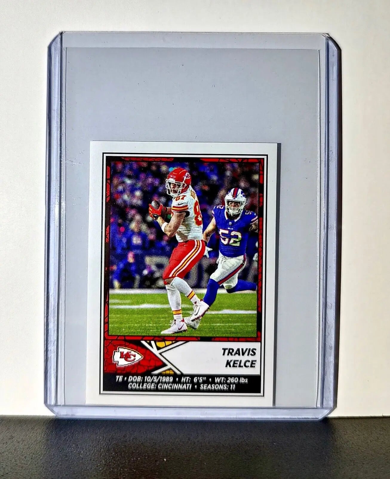 Travis Kelce 2024 Panini NFL Sticker #255 Kansas City Chiefs