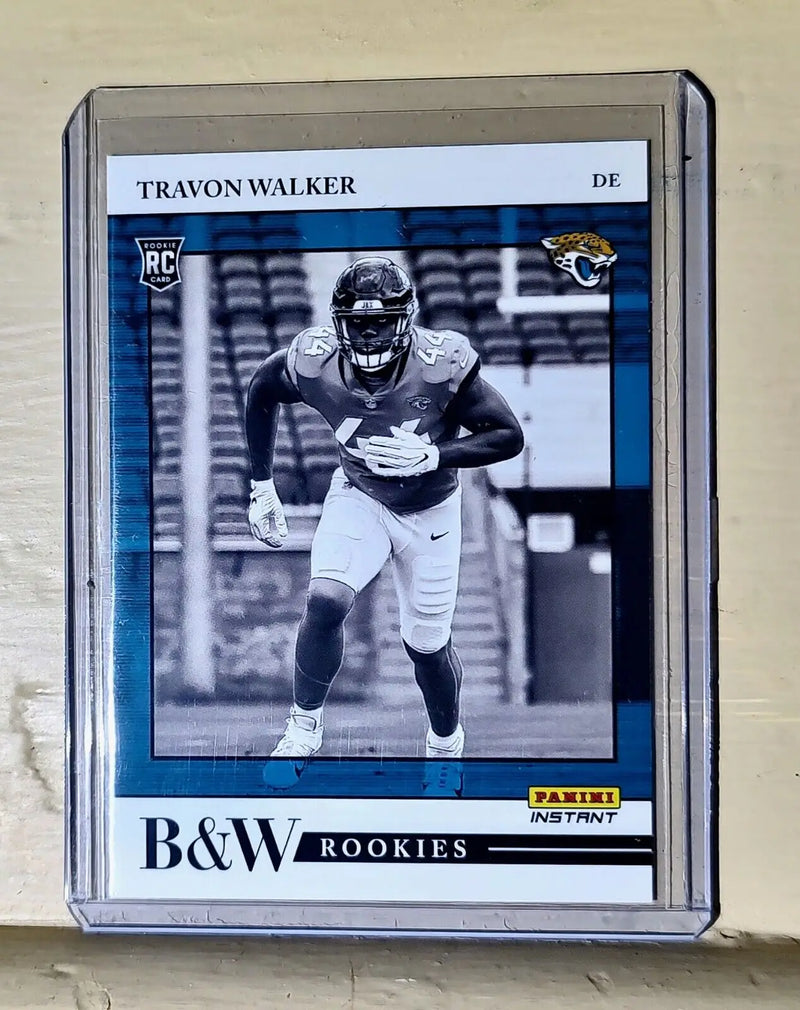 Travon Walker 2022 Panini NFL Black & White Rookies #1 Football Card 1 of 649 - Football Card Single